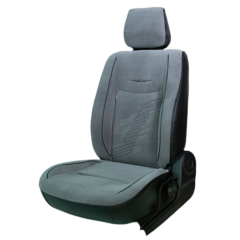 Only 9155.24 usd for Comfy Z-Dot Fabric Car Seat Cover For MG Hector Plus  with Free Set of 4 Comfy Cushion Online at the Shop